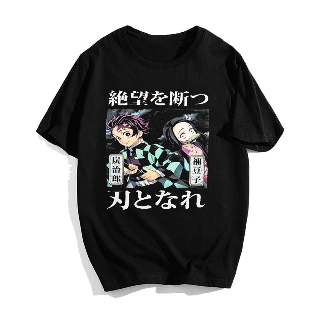 Anime Vintage Demon Slayer Kimetsu No Yaiba T-Shirt