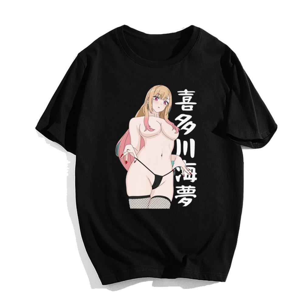 Anime Waifu Thong Ecchi Sexy Lewd Fetish Sexy Anime T-Shirt