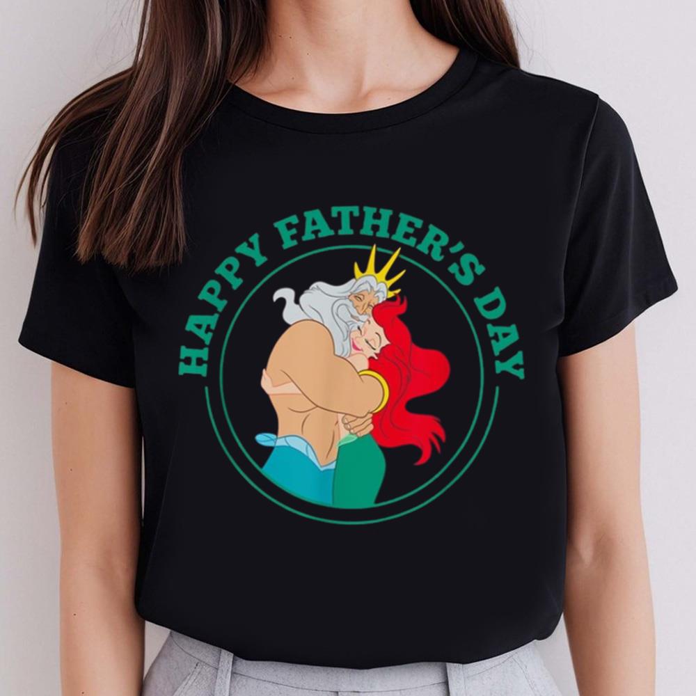 Ariel And King Triton Shirt The Little Mermaid Shirt Father's Day Shirt