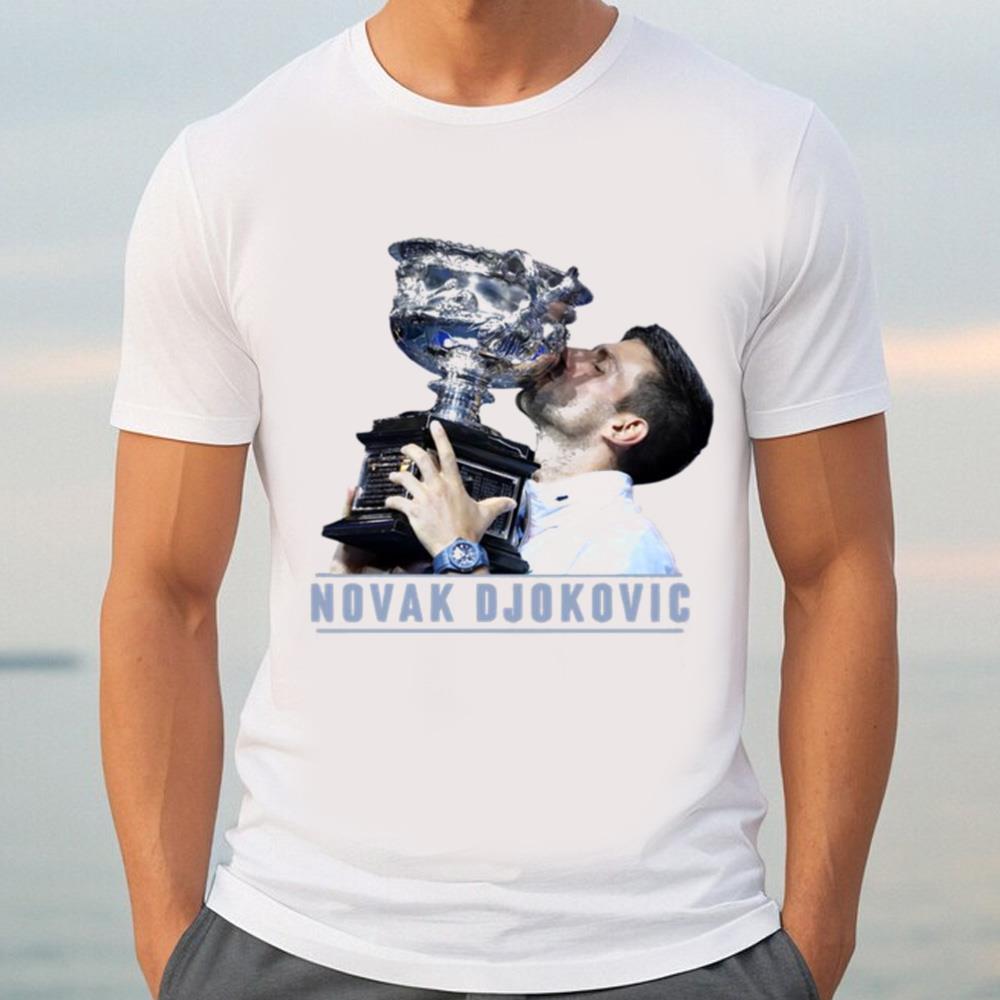 Australian Open 2023 Winner Djokovic Novak Winner Of Australian Open Tennis 22 Grand Slam T-shirt Australian Open 2023 Winner Djokovic Novak Winner Of Australian Open Tennis 22 Grand Slam T-shirt