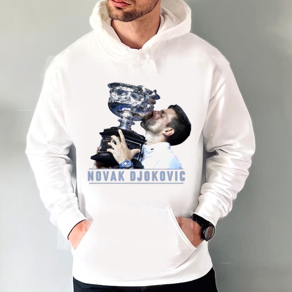 Australian Open 2023 Winner Djokovic Novak Winner Of Australian Open Tennis 22 Grand Slam T-shirt