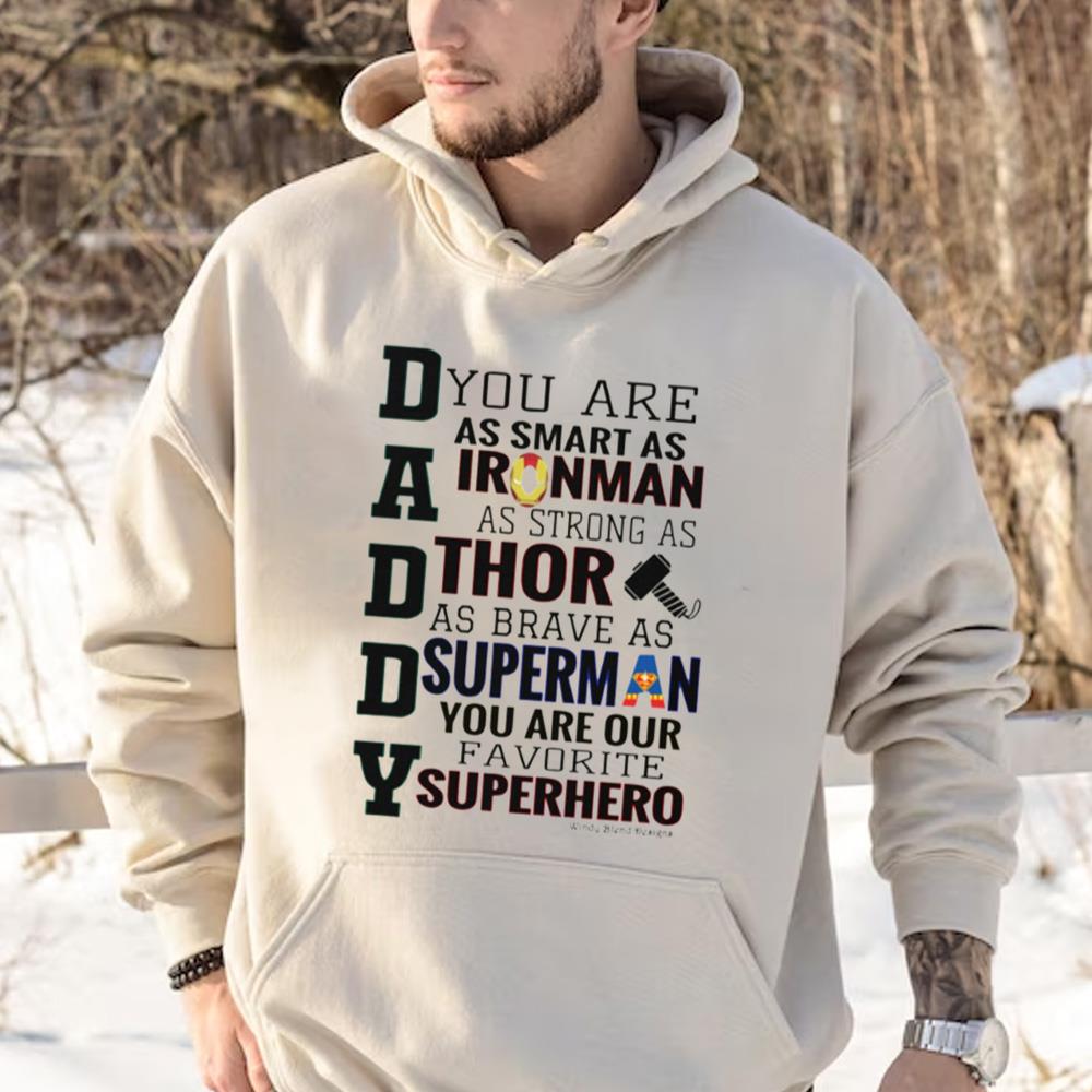 Avenger Daddy Funny Ironman Dad Shirt For Fathers Day Gift