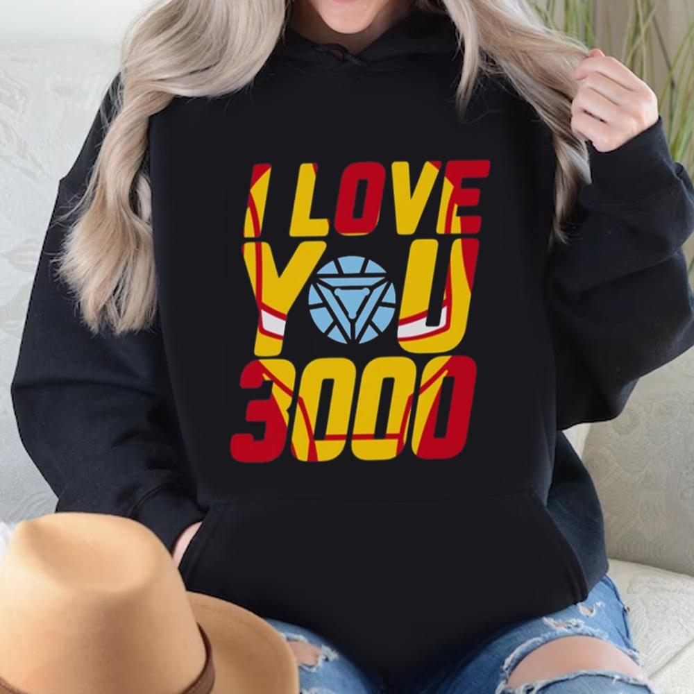 Avengers Dad Son Shirt I Love You 3000 Daughter Child Shirt