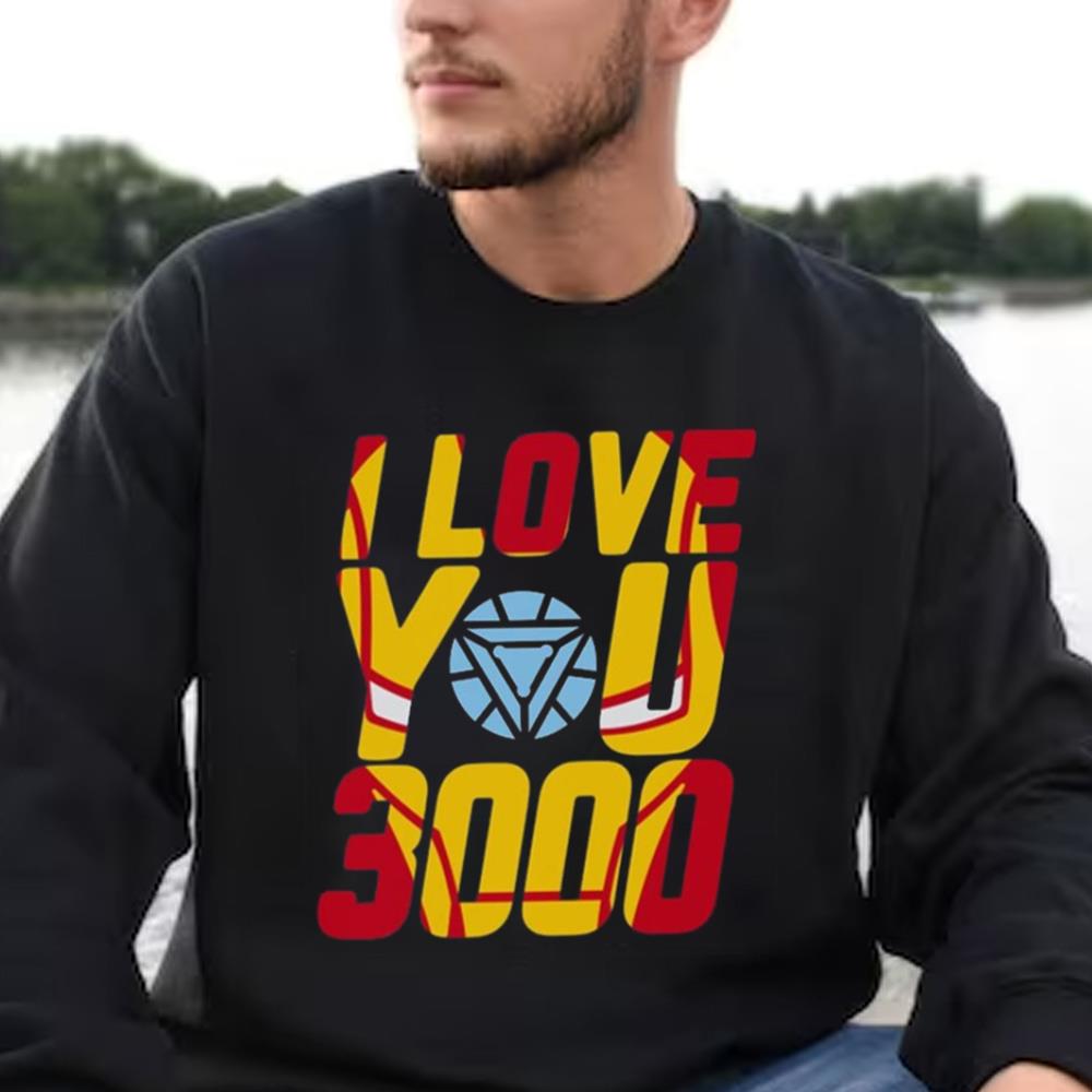 Avengers Dad Son Shirt I Love You 3000 Daughter Child Shirt
