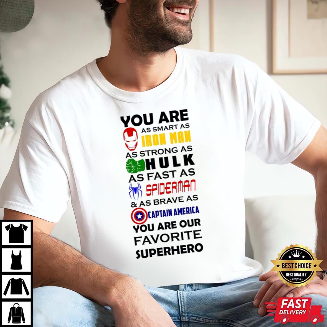 Avengers Fan Super Heroes Shirt Marvel Movie Shirt Ironman Shirt