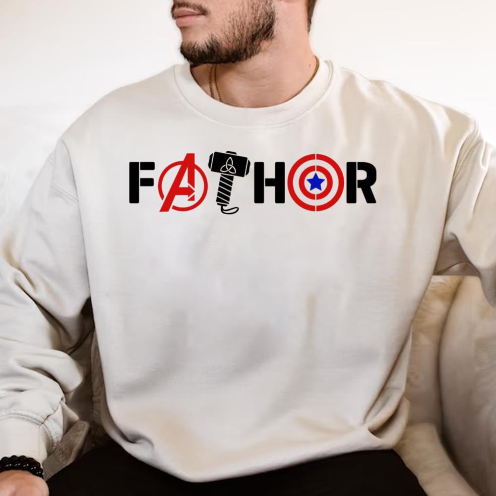 Avengers Men's Shirt Fathor Shirt Thor Daddy Shirt Avengers Shirt