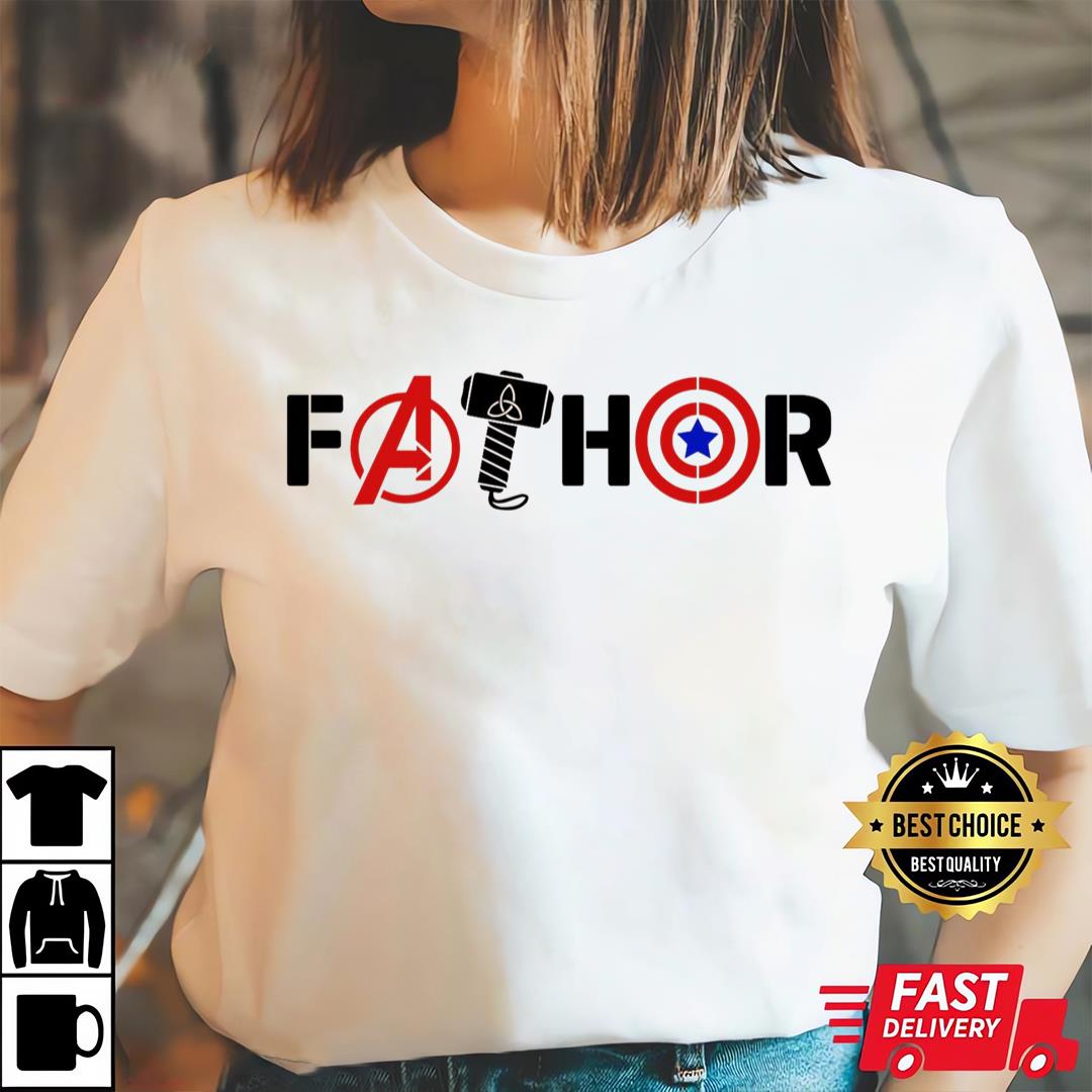 Avengers Men's Shirt Fathor Shirt Thor Daddy Shirt Avengers Shirt