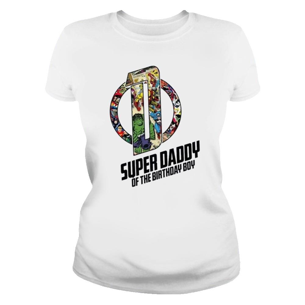 Avengers Superhero Birthday Boy Shirt, Marvel Birthday Party Shirt