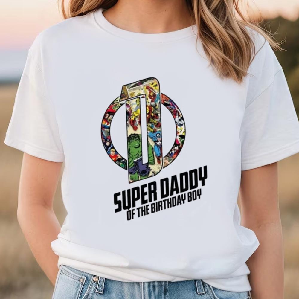 Avengers Superhero Birthday Boy Shirt, Marvel Birthday Party Shirt