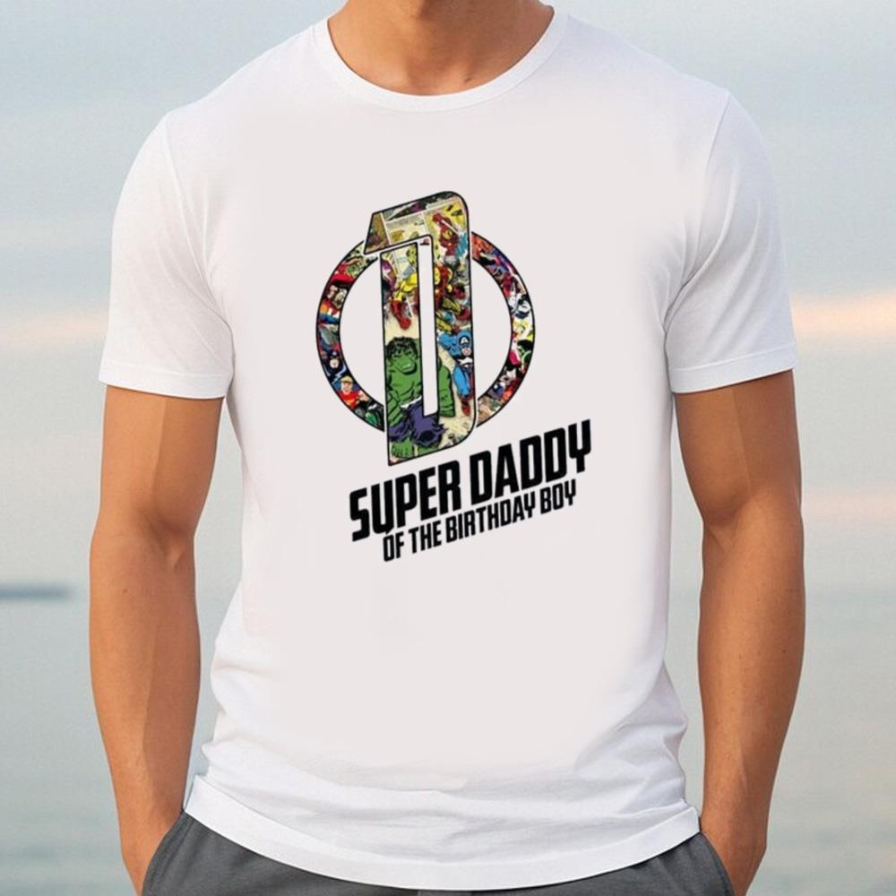 Avengers Superhero Birthday Boy Shirt, Marvel Birthday Party Shirt