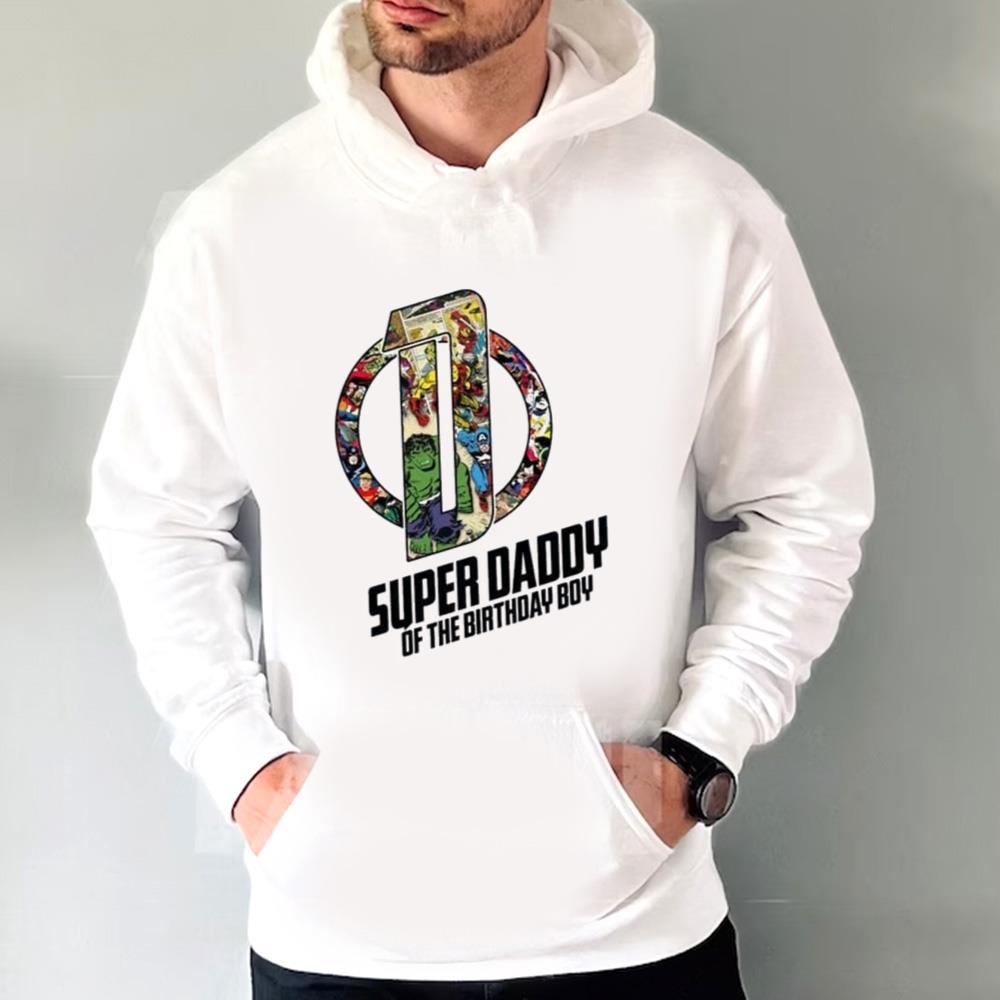 Avengers Superhero Birthday Boy Shirt, Marvel Birthday Party Shirt