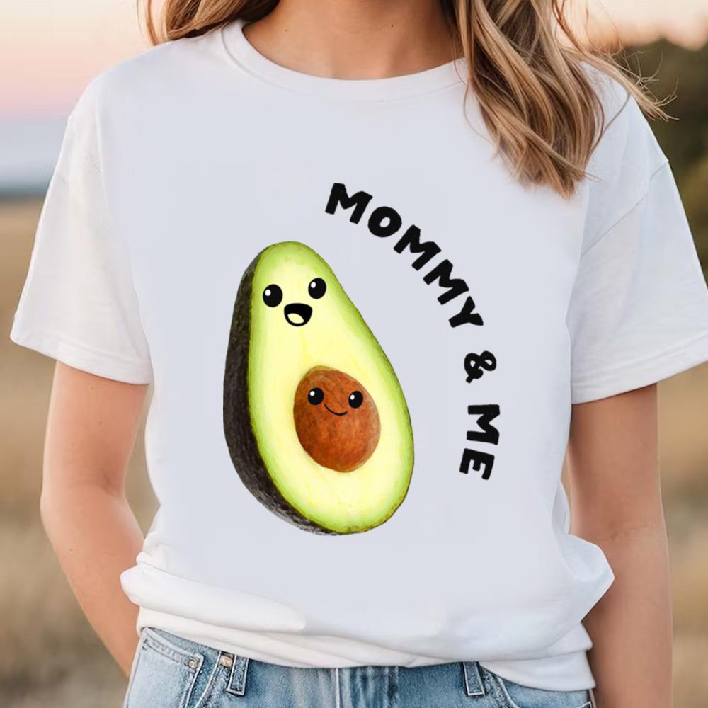 Avocado Pregnancy Announcement Shirt, Avocado Mommy And Me T-Shirt