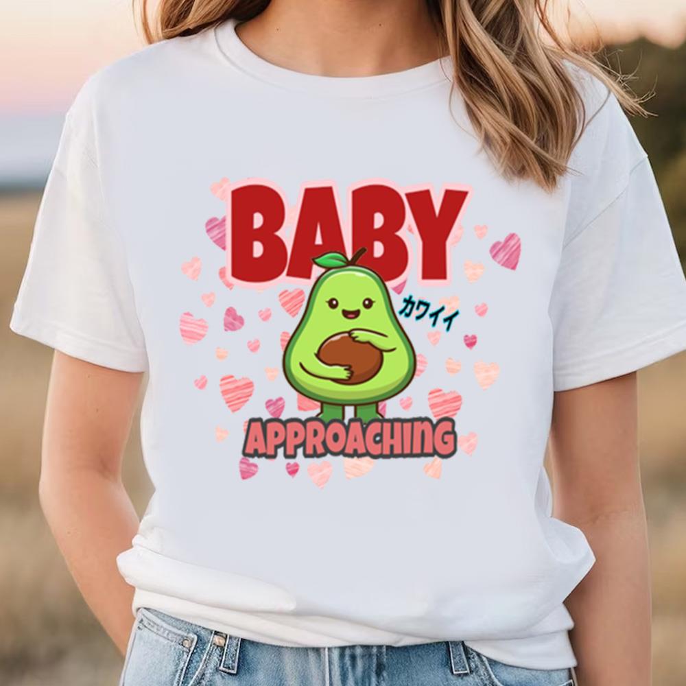 Avocado Pregnancy Announcement Shirt, Baby Approaching T-Shirt