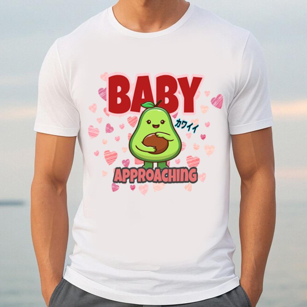 Avocado Pregnancy Announcement Shirt, Baby Approaching T-Shirt