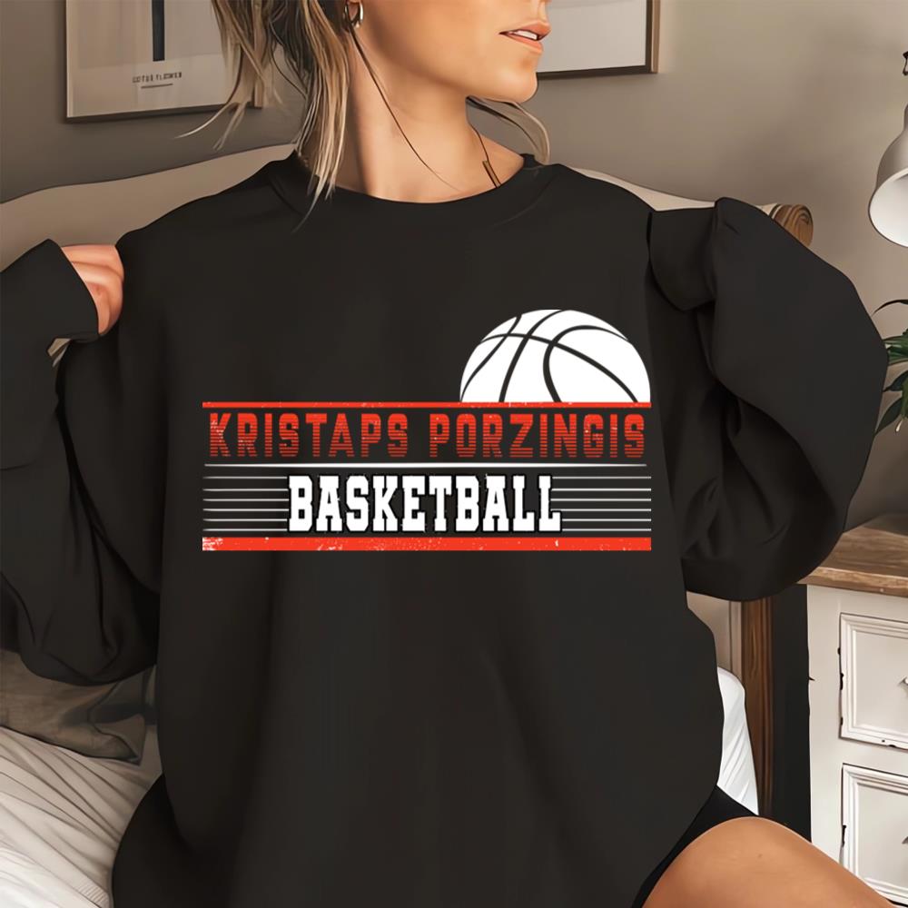 Awesome Basketball Lovers Porzingis Proud Name Sports T-Shirt