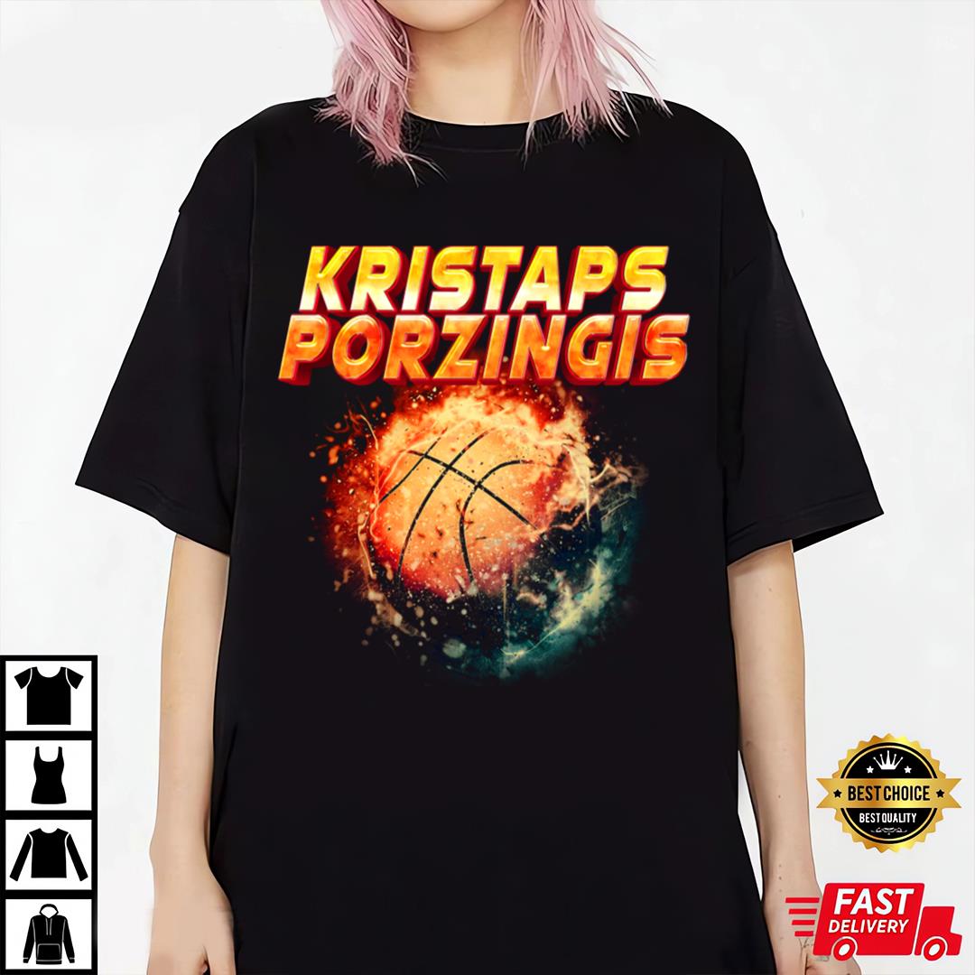 Awesome Basketball Name Kristaps Lovely Styles Vintage Sports T-Shirt