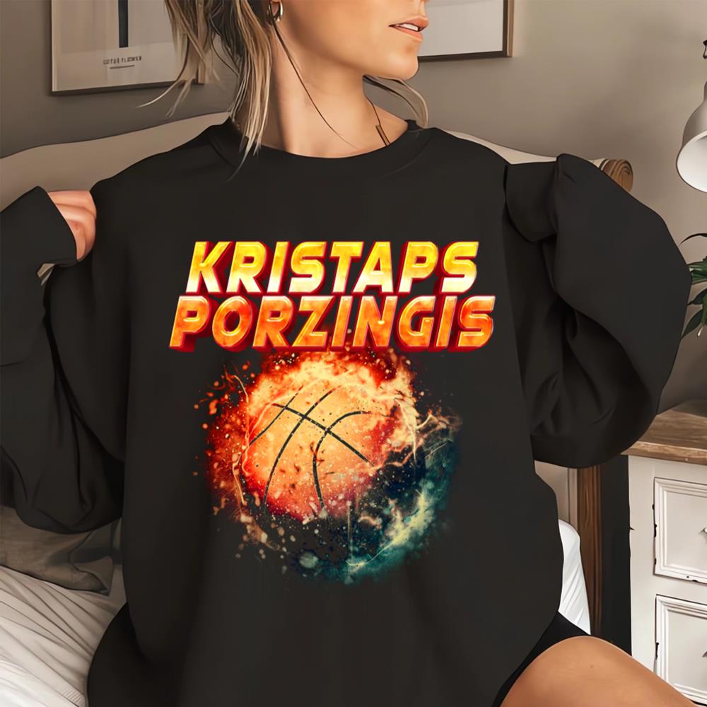 Awesome Basketball Name Kristaps Lovely Styles Vintage Sports T-Shirt