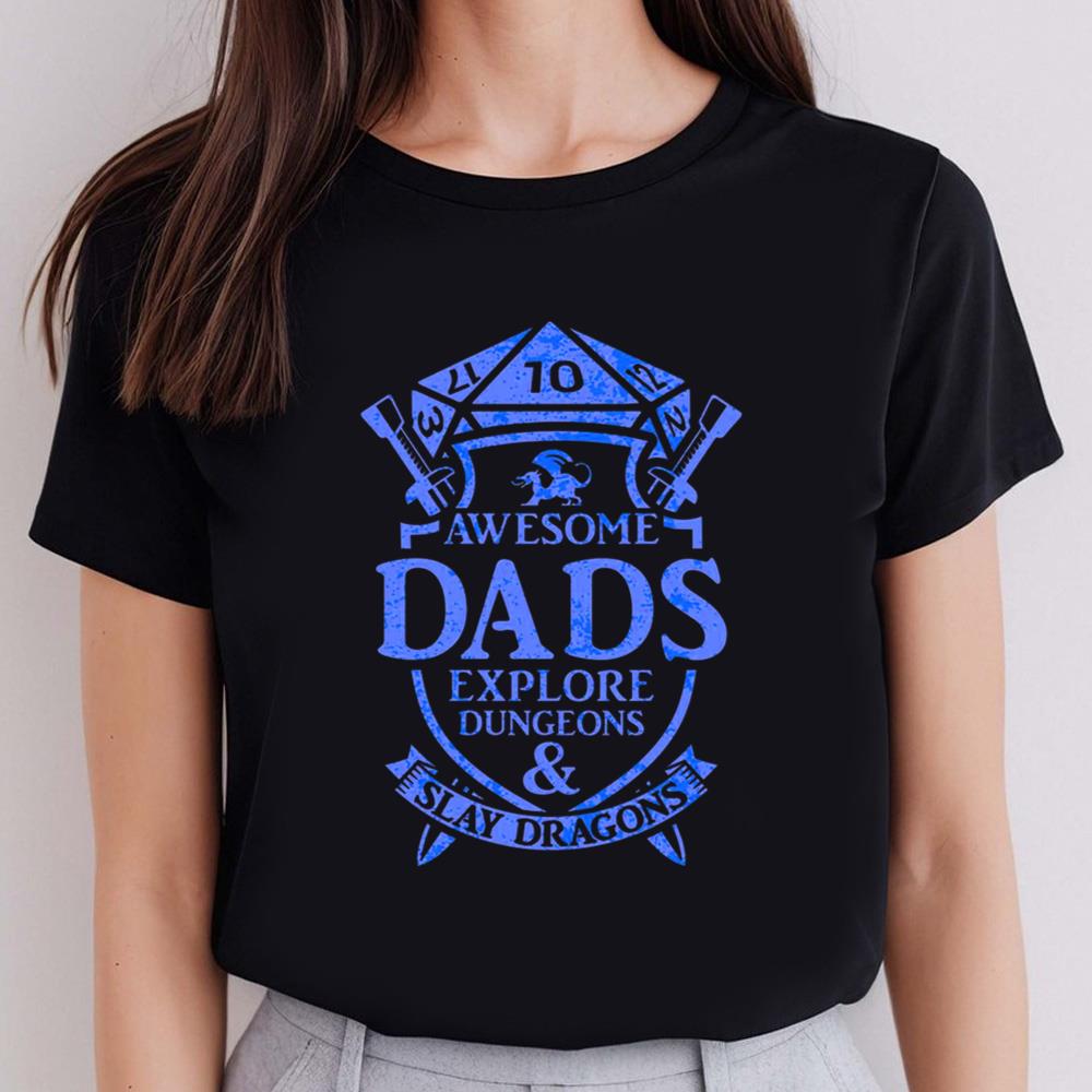 Awesome Dads Explore Classic T-Shirt