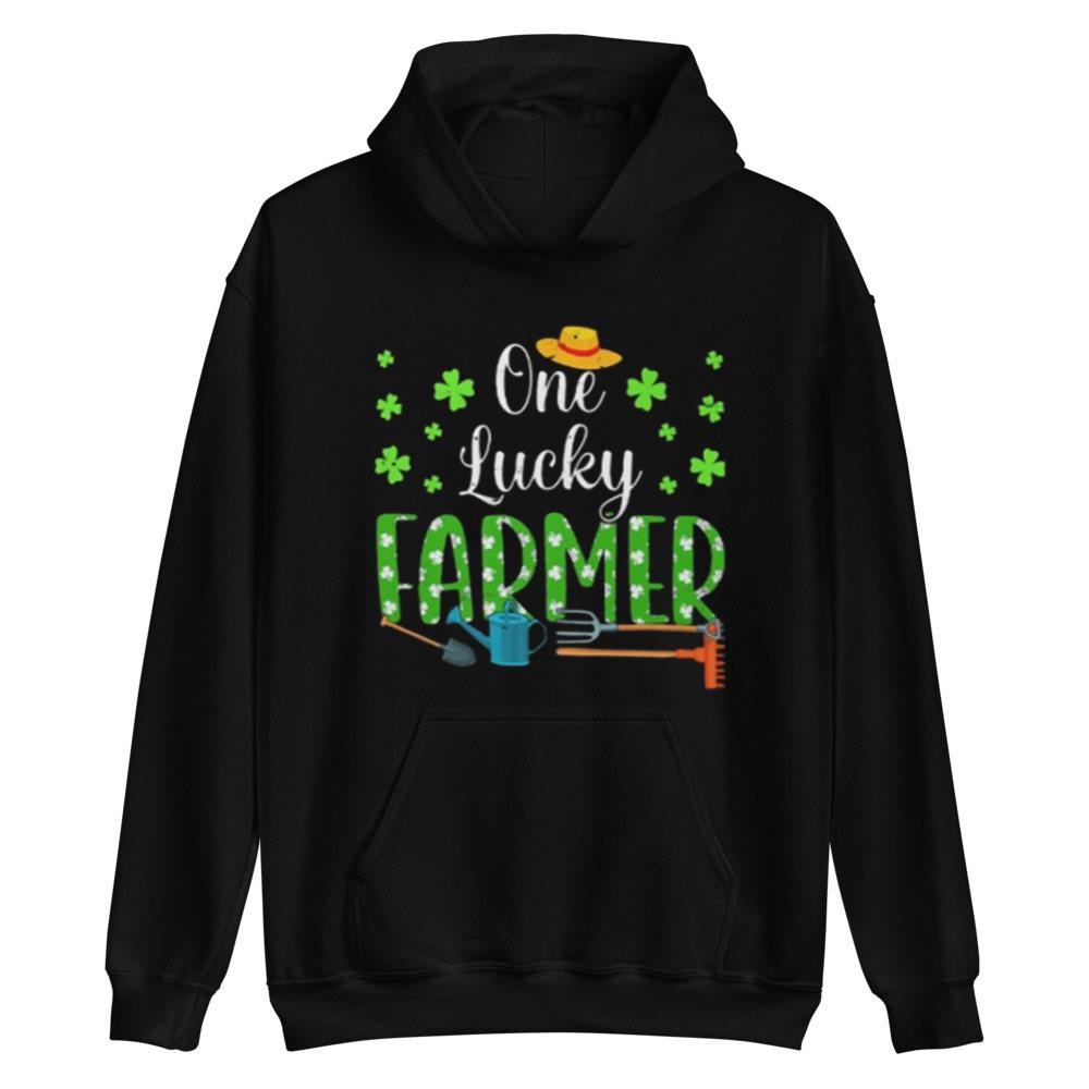 Awesome Funny Farmer St Patricks Day Shamrock T-Shirt