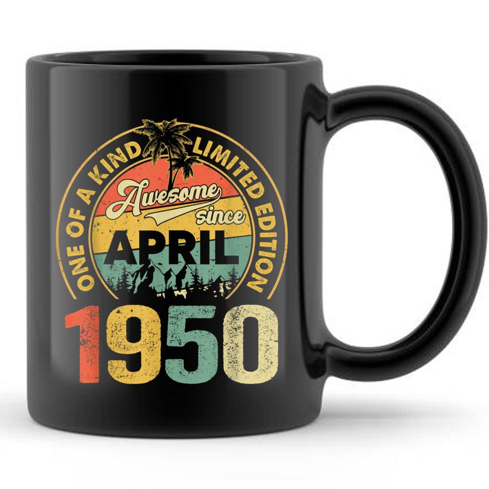 Awesome Since April 1950 73rd Birthday T-Shirt
