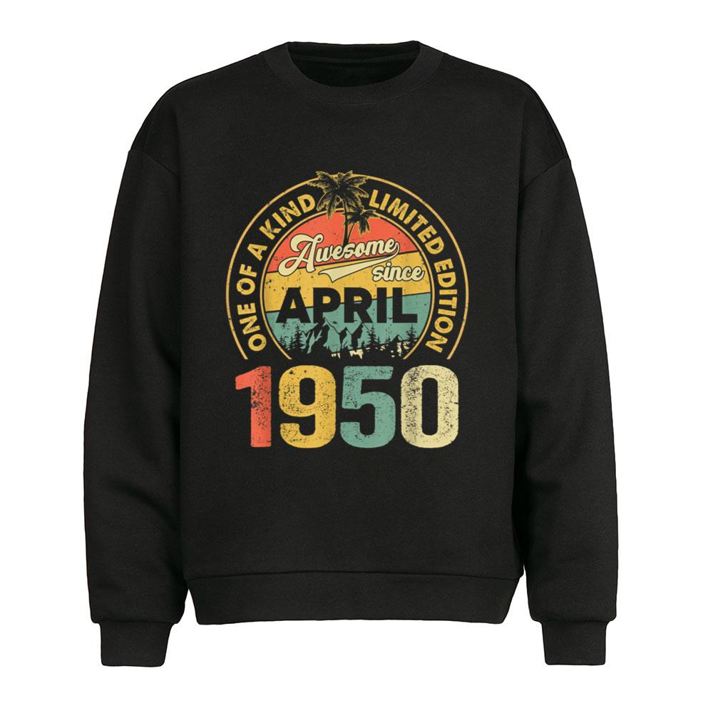 Awesome Since April 1950 73rd Birthday T-Shirt