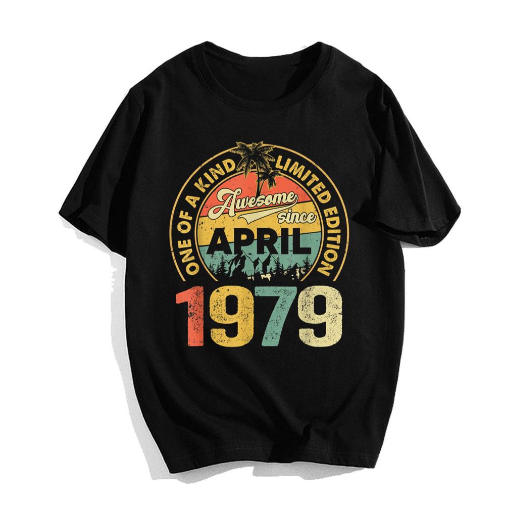 Awesome Since April 1979 44th Birthday T-Shirt
