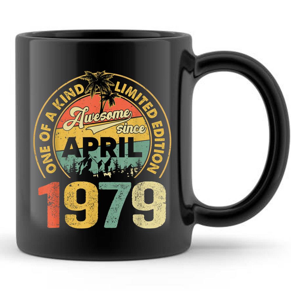 Awesome Since April 1979 44th Birthday T-Shirt