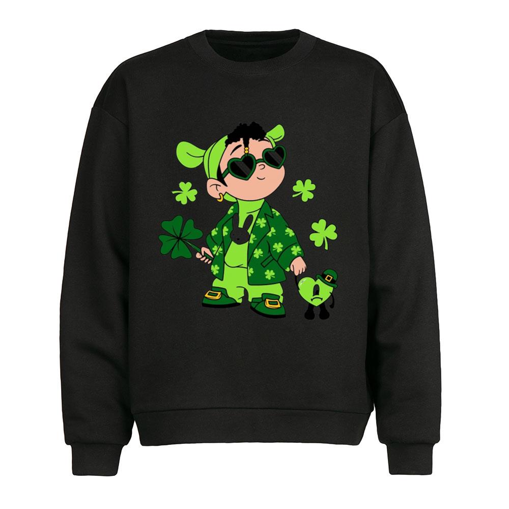 Baby Benito Bad Bunny Womens St Patricks Day T-Shirts