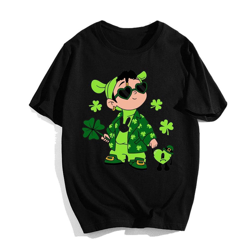 Baby Benito Bad Bunny Womens St Patricks Day T-Shirts