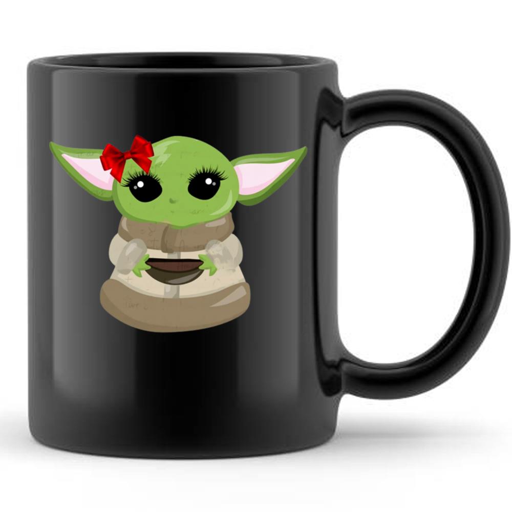 Baby Girl Yoda Shirt Baby Yoda With Heart Shirt Star Wars Shirt