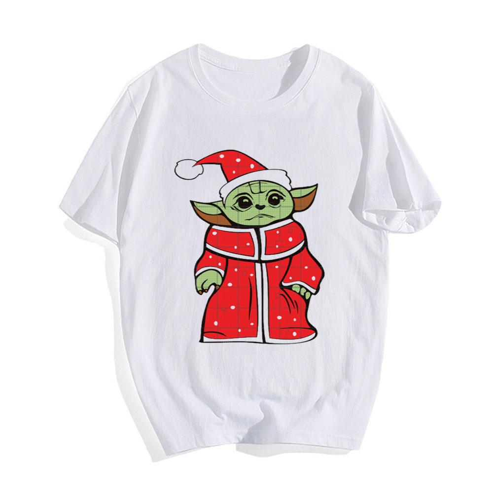 Baby Yoda Christmas Yoda Santa Funny T-Shirt