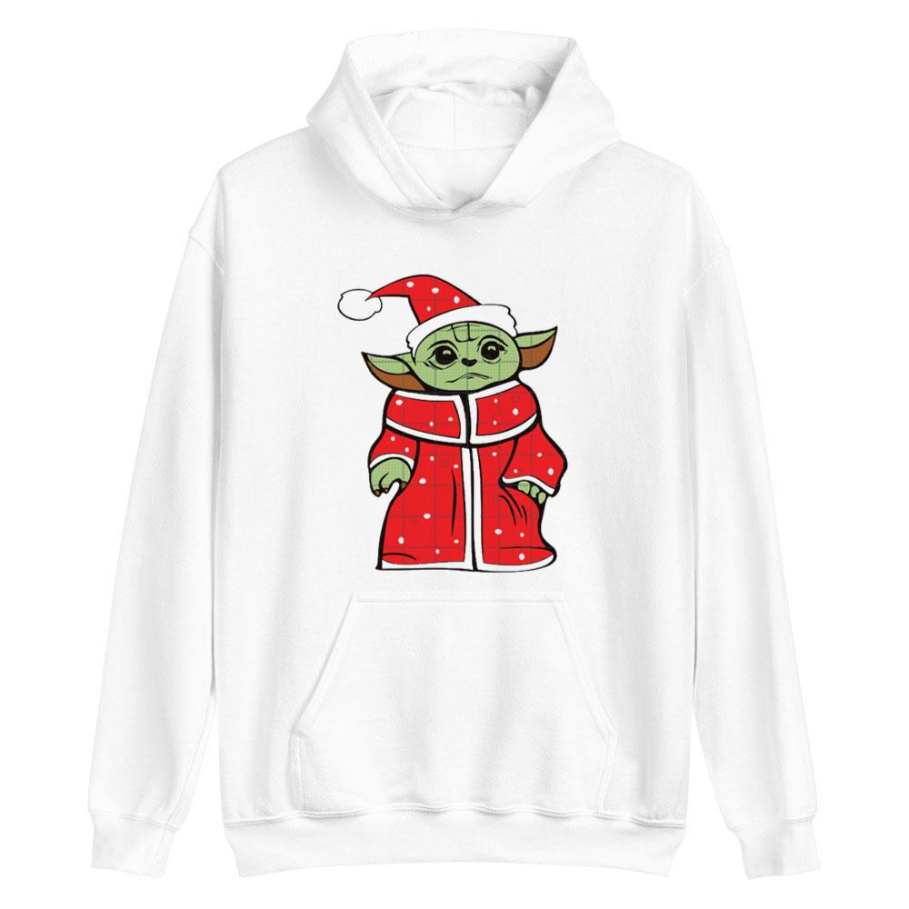 Baby Yoda Christmas Yoda Santa Funny T-Shirt