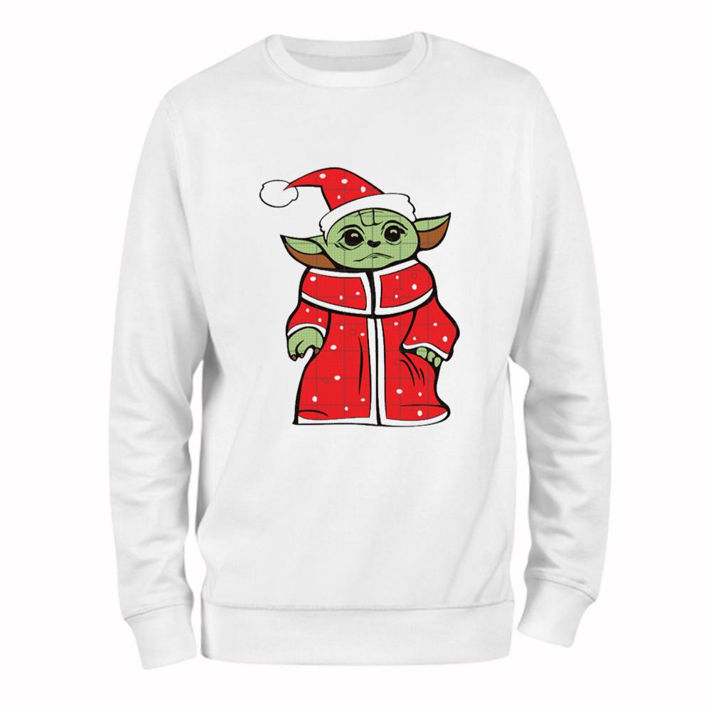 Baby Yoda Christmas Yoda Santa Funny T-Shirt