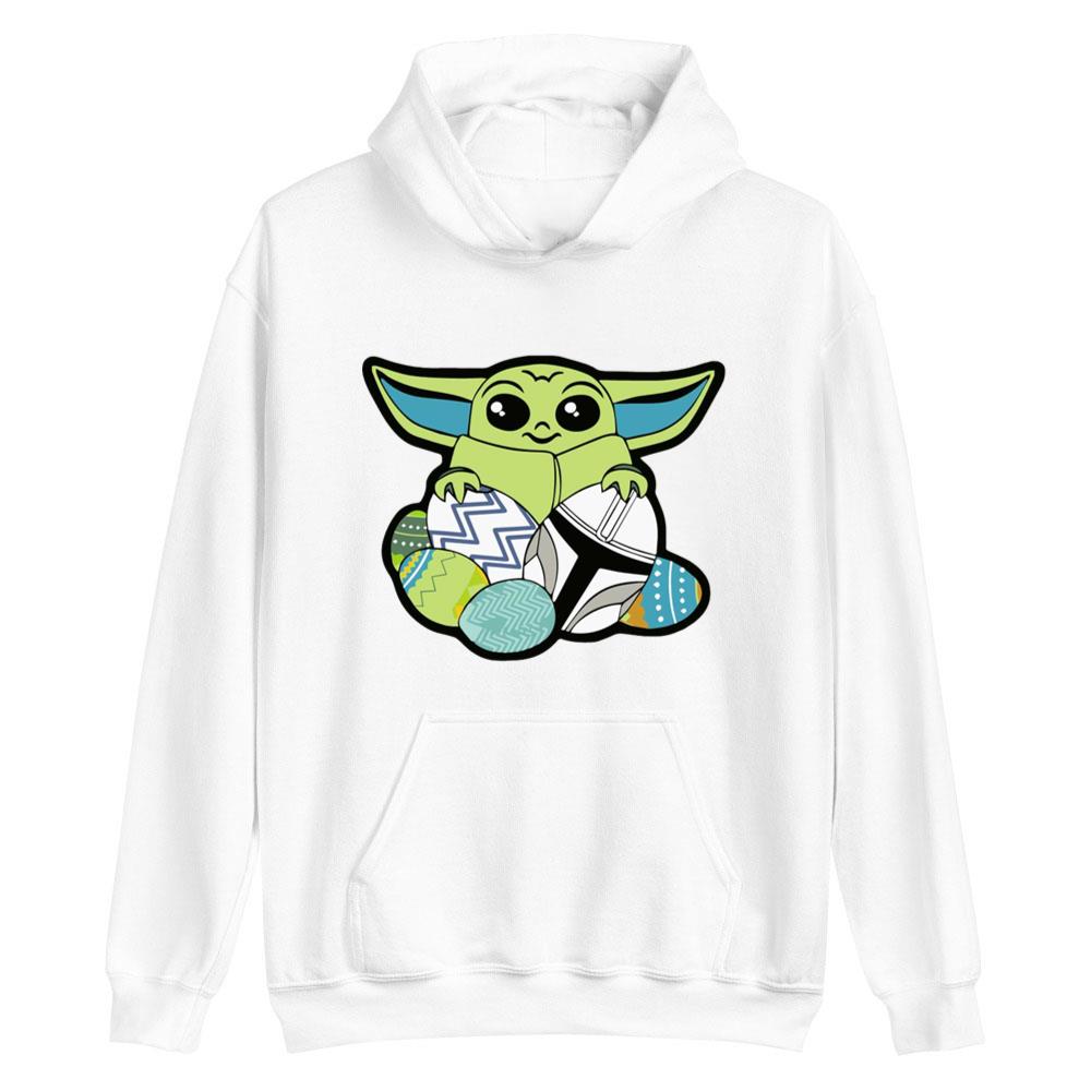 Baby Yoda Holding Star Wars Easter Egg T-Shirt
