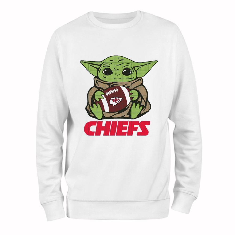 Baby Yoda Kansas Chiefs T-Shirt NFL Sport
