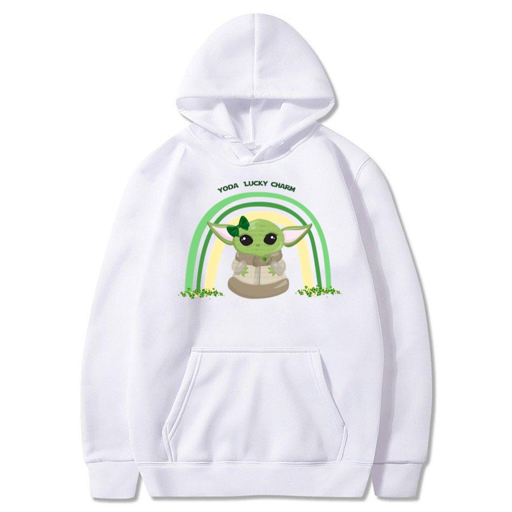 Baby Yoda Lucky Charm Shirt Star Wars Shirt Mandalorian Shirt Grogu Shirt St Patrick's Day Shirt