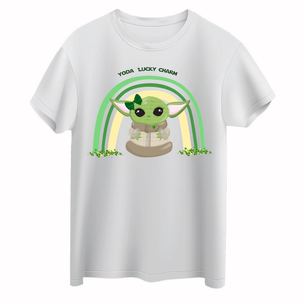 Baby Yoda Lucky Charm Shirt Star Wars Shirt Mandalorian Shirt Grogu Shirt St Patrick's Day Shirt Baby Yoda Lucky Charm Shirt Star Wars Shirt Mandalorian Shirt Grogu Shirt St Patrick's Day Shirt