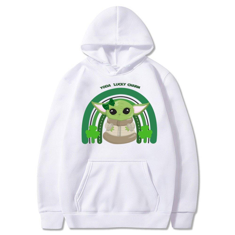 Baby Yoda Lucky Charm St Patrick's Day Shirt Star Wars Shirt Mandalorian Shirt Grogu Shirt