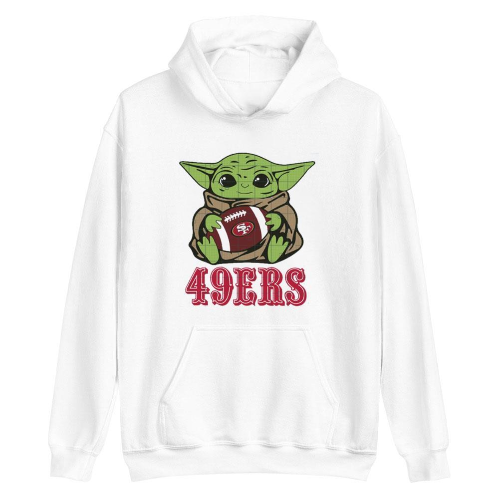 Baby Yoda NFL 49ERS Star Wars T-Shirt