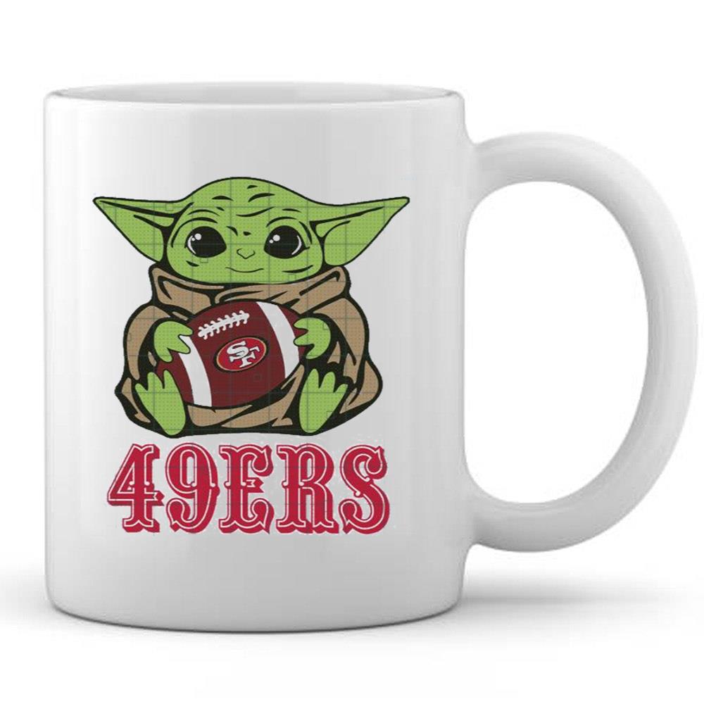 Baby Yoda NFL 49ERS Star Wars T-Shirt