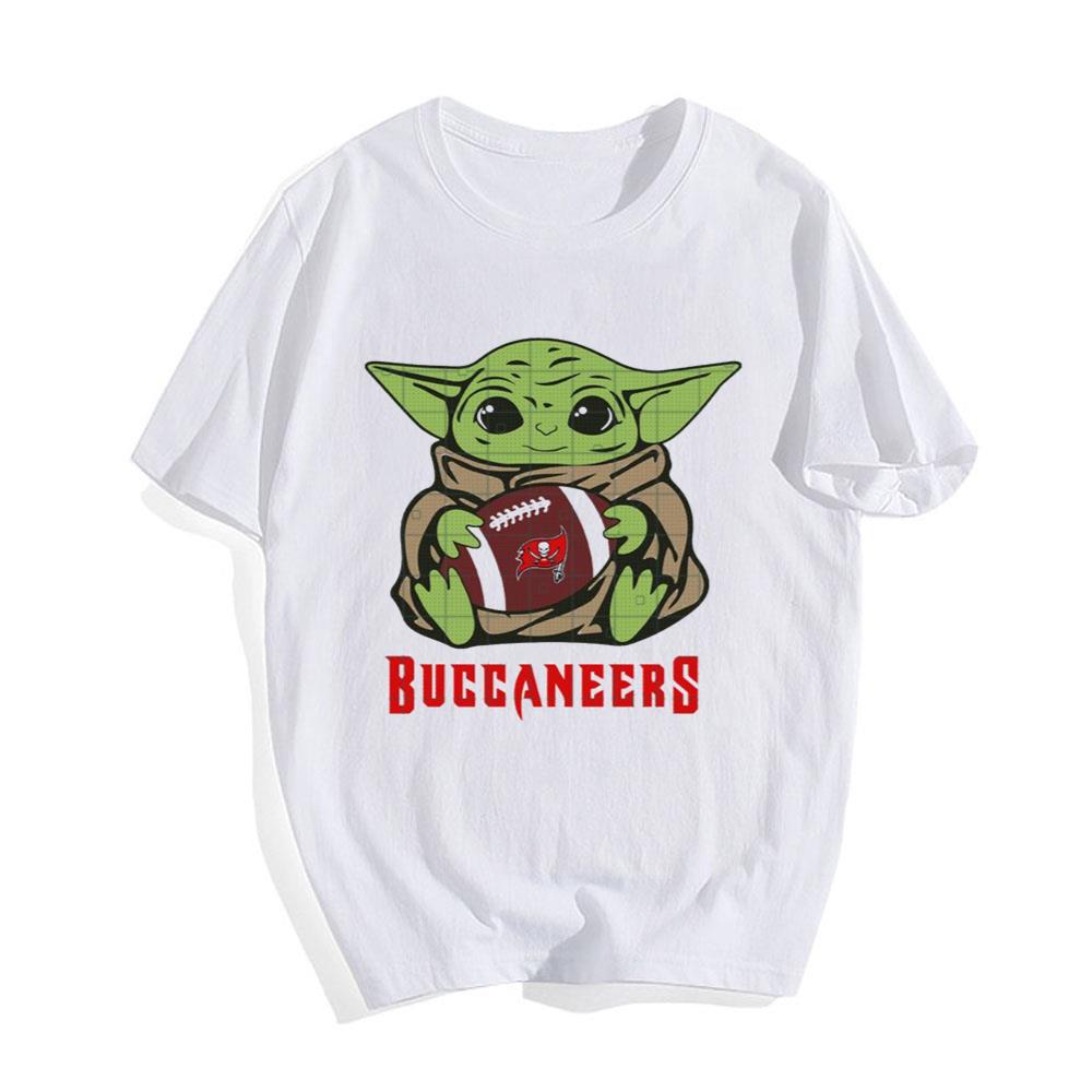 Baby Yoda NFL Buccaneers Star Wars T-Shirt