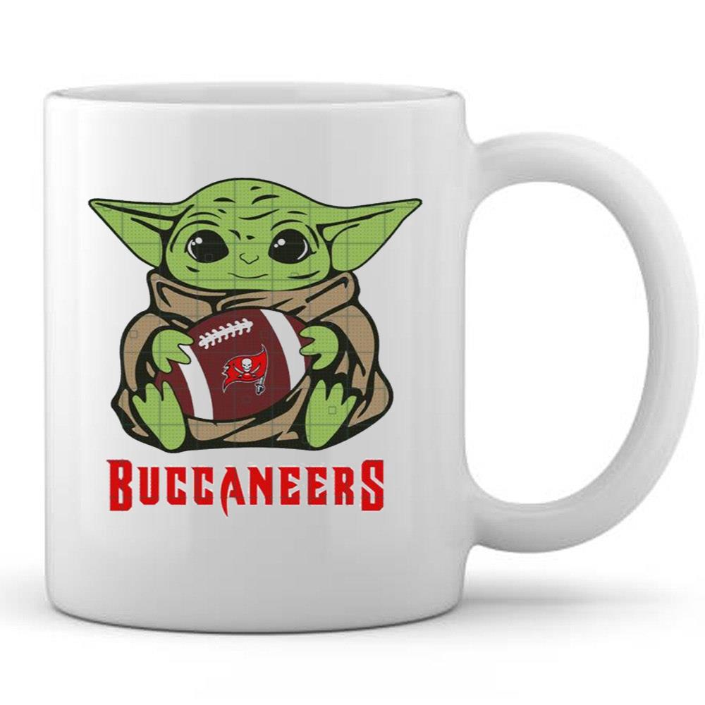 Baby Yoda NFL Buccaneers Star Wars T-Shirt