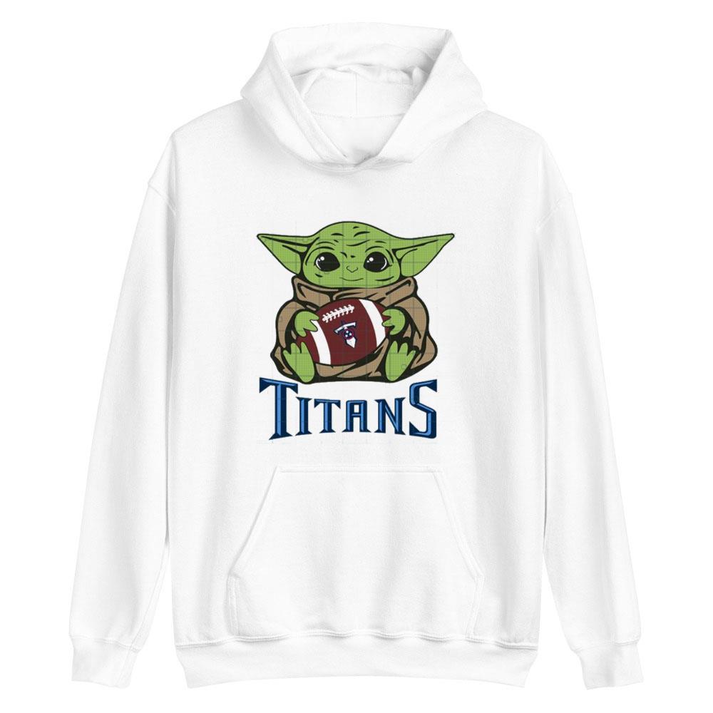 Baby Yoda NFL Titans Star Wars T-Shirt
