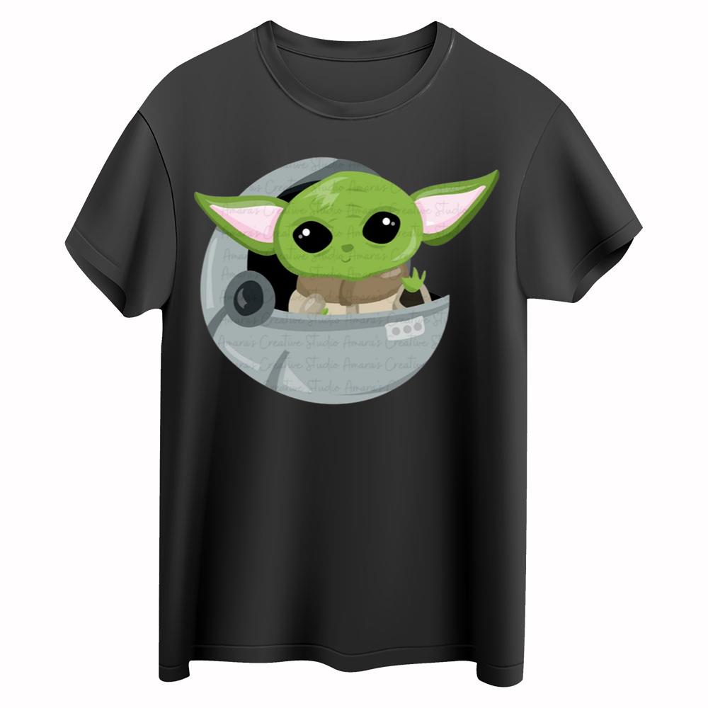 Baby Yoda Shirt Star Wars Movie Shirt