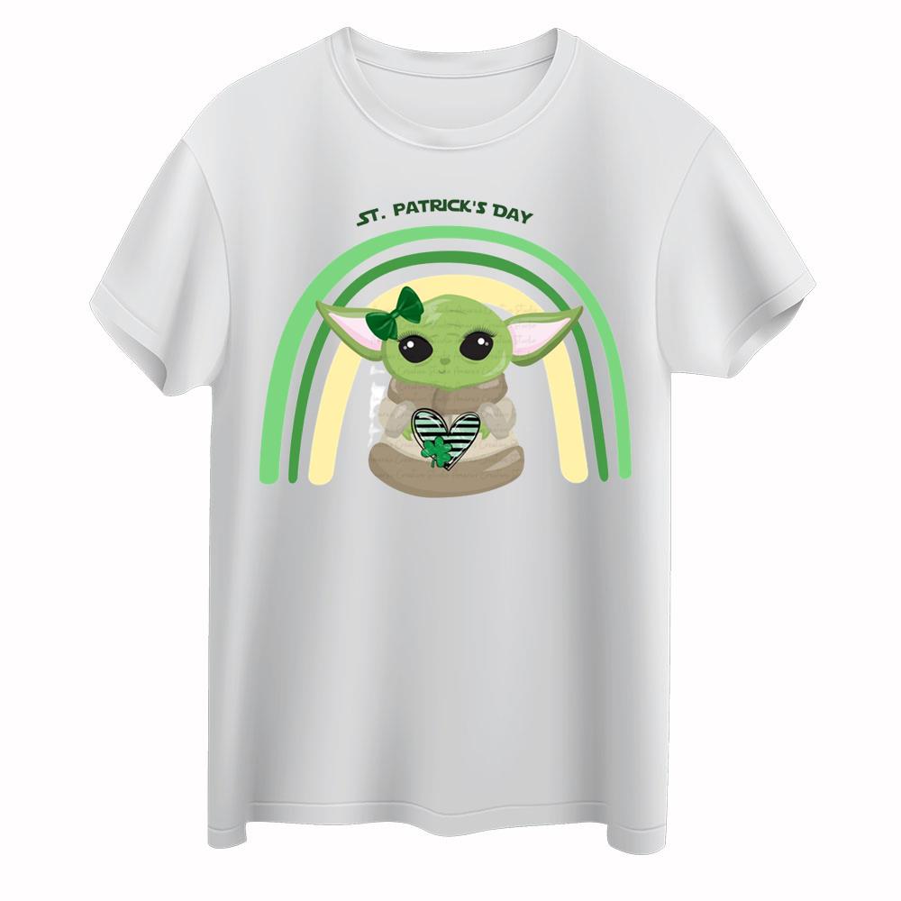 Baby Yoda St Patrick's Day Shirt Star Wars Shirt Mandalorian Shirt