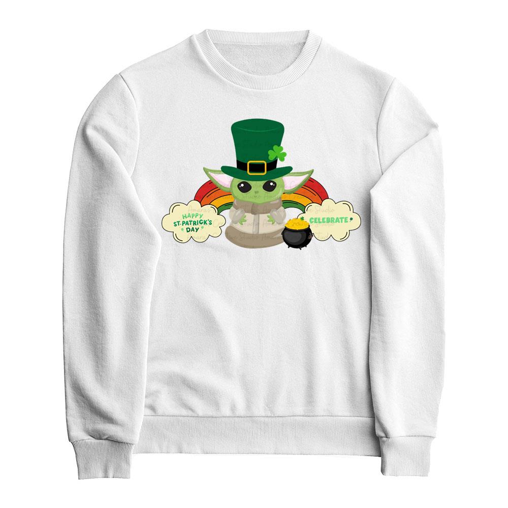 Baby Yoda St Patrick's Day Shirt Star Wars Shirt Mandalorian Shirt Grogu Shirt