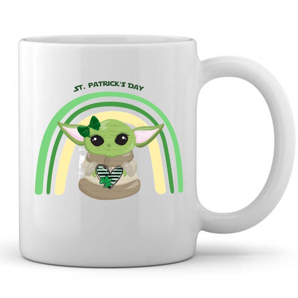 Baby Yoda St Patrick's Day Shirt Star Wars Shirt Mandalorian Shirt