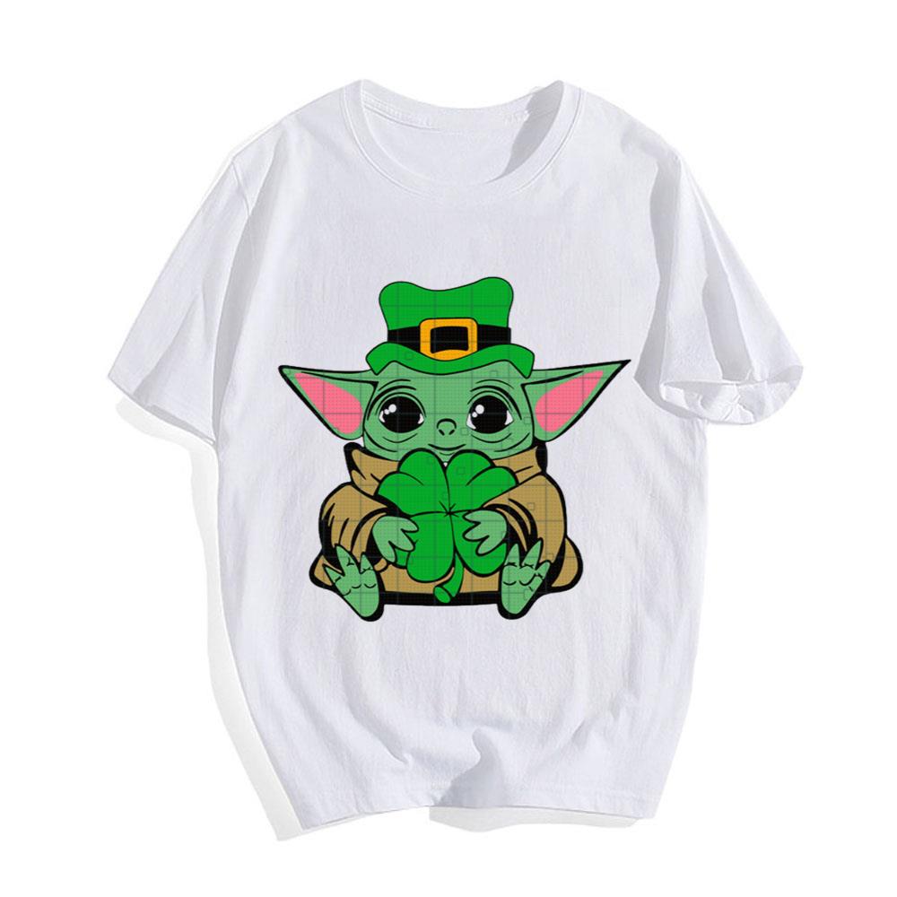 Baby Yoda St.Patrick’s Day T-Shirt