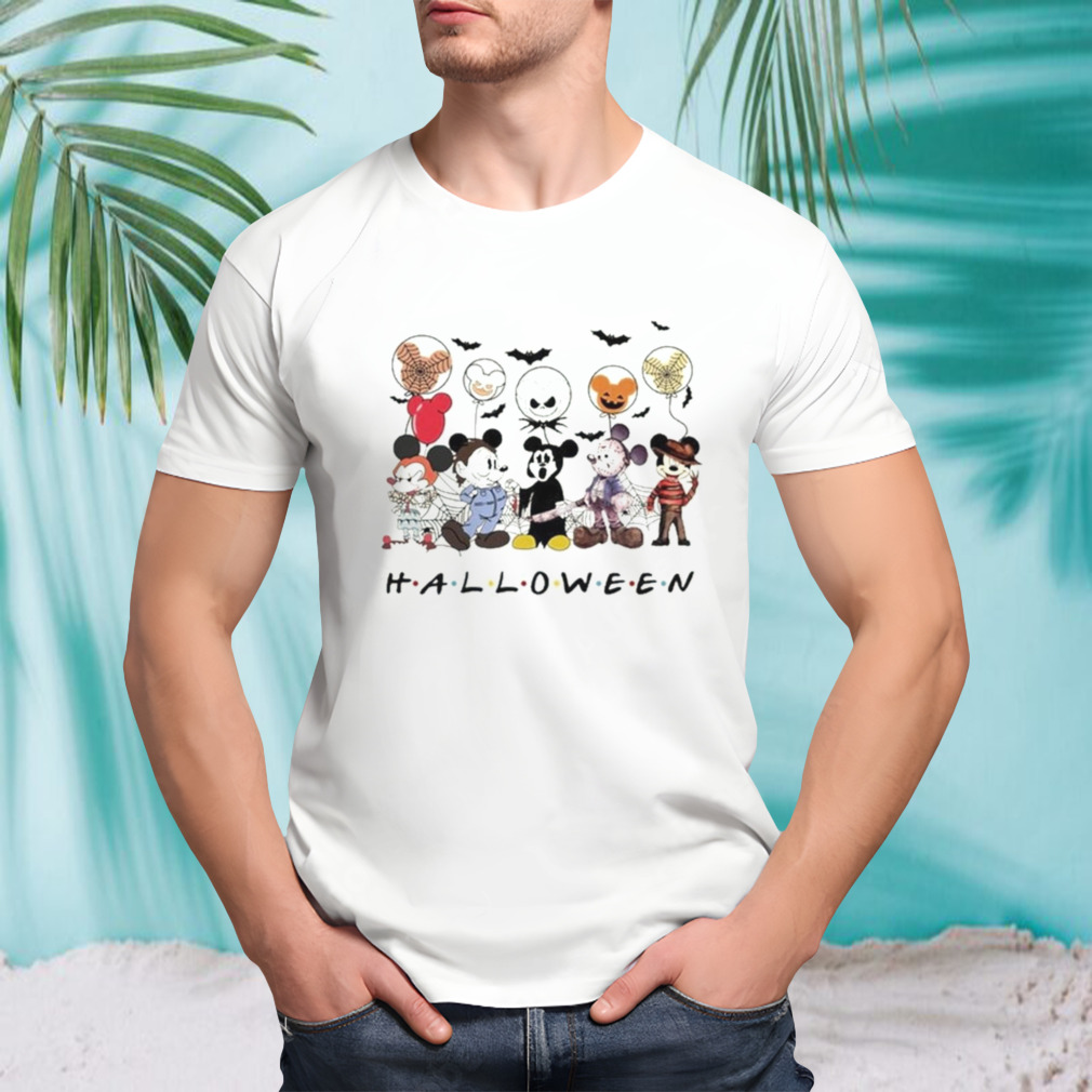 Walt Disney Mickey Mouse Friends Halloween 2023 Shirt