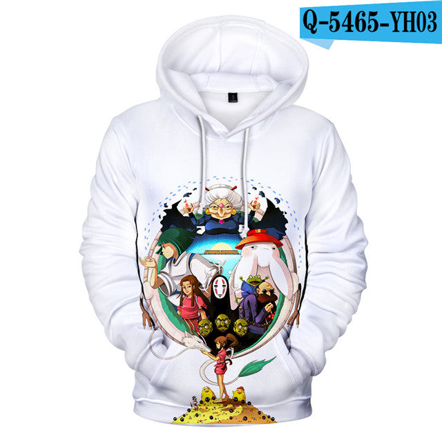 Anime My Neighbor Totoro Hoodie - Hooded Sweatshirt